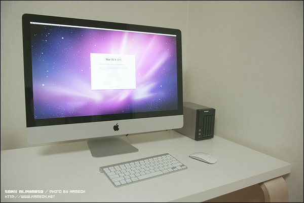 OSX 10.6 설치 중