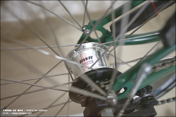 BWR 3 speed rear hub